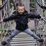 Softshellová bunda reflexní auta vel. 128