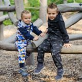 Softshellová bunda reflexní auta vel. 128