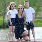 Klasické kraťasy kotvy vel. 128