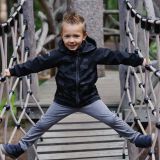 Softshellová bunda reflexní auta vel. 116