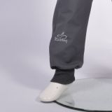 Zimní softshellové kalhoty šedé - klasický střih vel. 134