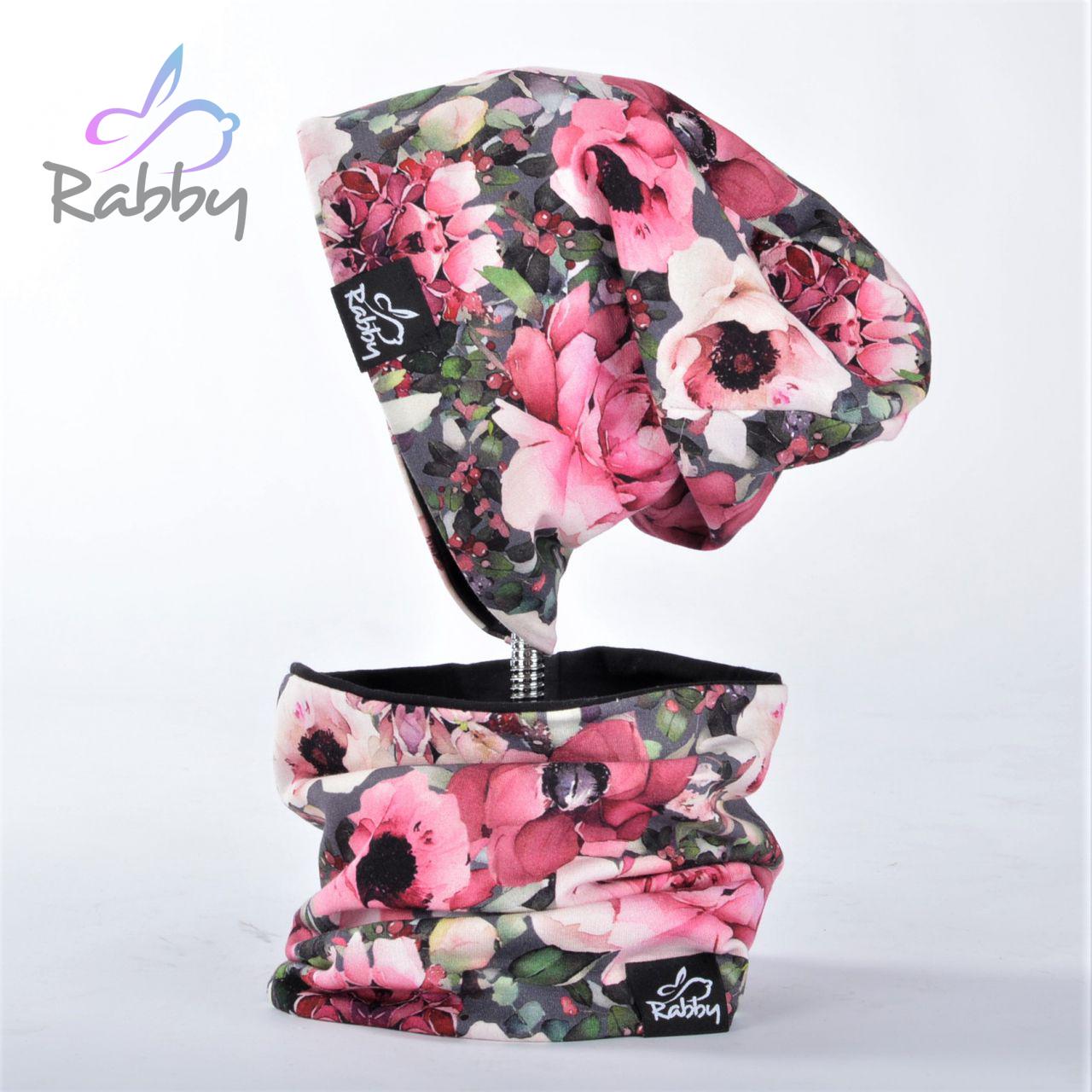 Homeless čepice pivoňky vel. 48 (obvod hlavy 47-50 cm)