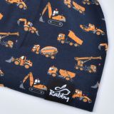 Jednovrstvá klasická čepice bagříky vel. 40 (obvod hlavy 39-42 cm)