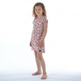 Šaty rovné třešně vel. 92