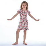 Šaty rovné třešně vel. 92