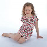 Šaty rovné třešně vel. 92