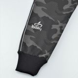 Zimní softshellové kalhoty reflexní maskáč - klasický střih vel. 134