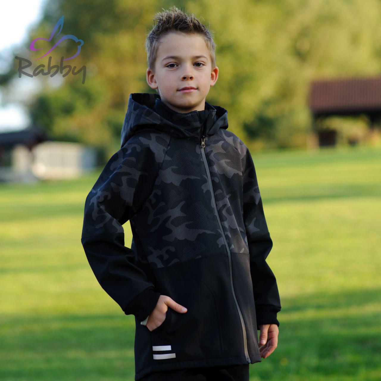 Softshellová bunda reflexní maskáč vel. 86