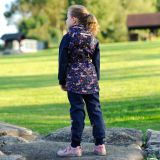 Softshellová parka koně na modré vel.  80