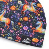 Klasická čepice koně na modré vel. 48 (obvod hlavy 47-50 cm)