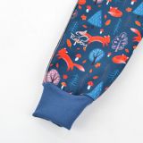 Zimní softshellové kalhoty liška - klasický střih vel. 122