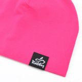 Klasická čepice malinová vel. 54 (obvod hlavy 53-56 cm)