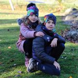 Zimní set homeless čepice a nákrčníku barvy vel. 50 (obvod hlavy 49-52 cm)