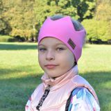 Korunka středně růžová vel. 48 (obvod hlavy 47-50 cm)