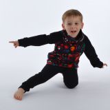 Mikina s vysokým límcem spider vel. 122