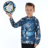 Mikina s kapucí fotbalista vel. 122
