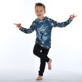 Mikina s kapucí fotbalista vel. 122