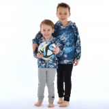 Mikina s kapucí fotbalista vel. 122