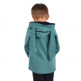 Mikina s oušky starozelená vel. 122