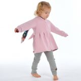 Kabátek s oušky starorůžový vel.  98