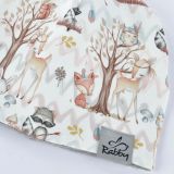 Klasická čepice boho zvířátka vel. 46 (obvod hlavy 45-48 cm)