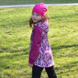 Softshellová parka cik cak vel. 140