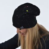 Dámská homeless čepice neon cákance vel. 58 (obvod hlavy 57-60 cm)