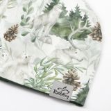 Klasická čepice lesní zvířátka vel. 48 (obvod hlavy 47-50 cm)