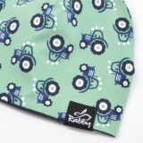 Klasická čepice traktory na zelené vel. 46 (obvod hlavy 45-48 cm)