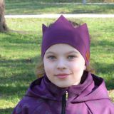Korunka purpurová vel. 48 (obvod hlavy 47-50 cm)