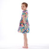 Šaty řasené folklór vel.  86