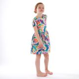 Šaty řasené folklór vel.  98