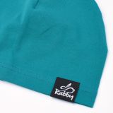 Jednovrstvá klasická čepice petrolej vel. 42 (obvod hlavy 41-44 cm)