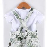 Rostoucí laclové kalhoty lesní zvířátka vel.  56/62