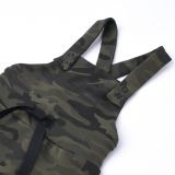 Rostoucí laclové kalhoty maskáč vel. 98