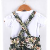 Rostoucí laclové kalhoty zvířátka na zelené vel. 92