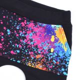 Baggy kraťasy černé s kapsou barvy vel.  86/92