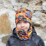 Set homeless čepice a nákrčníku trucky vel. 46 (obvod hlavy 45-48 cm)