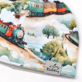 Klasická čepice mašinky vel. 50 (obvod hlavy 49-52 cm)