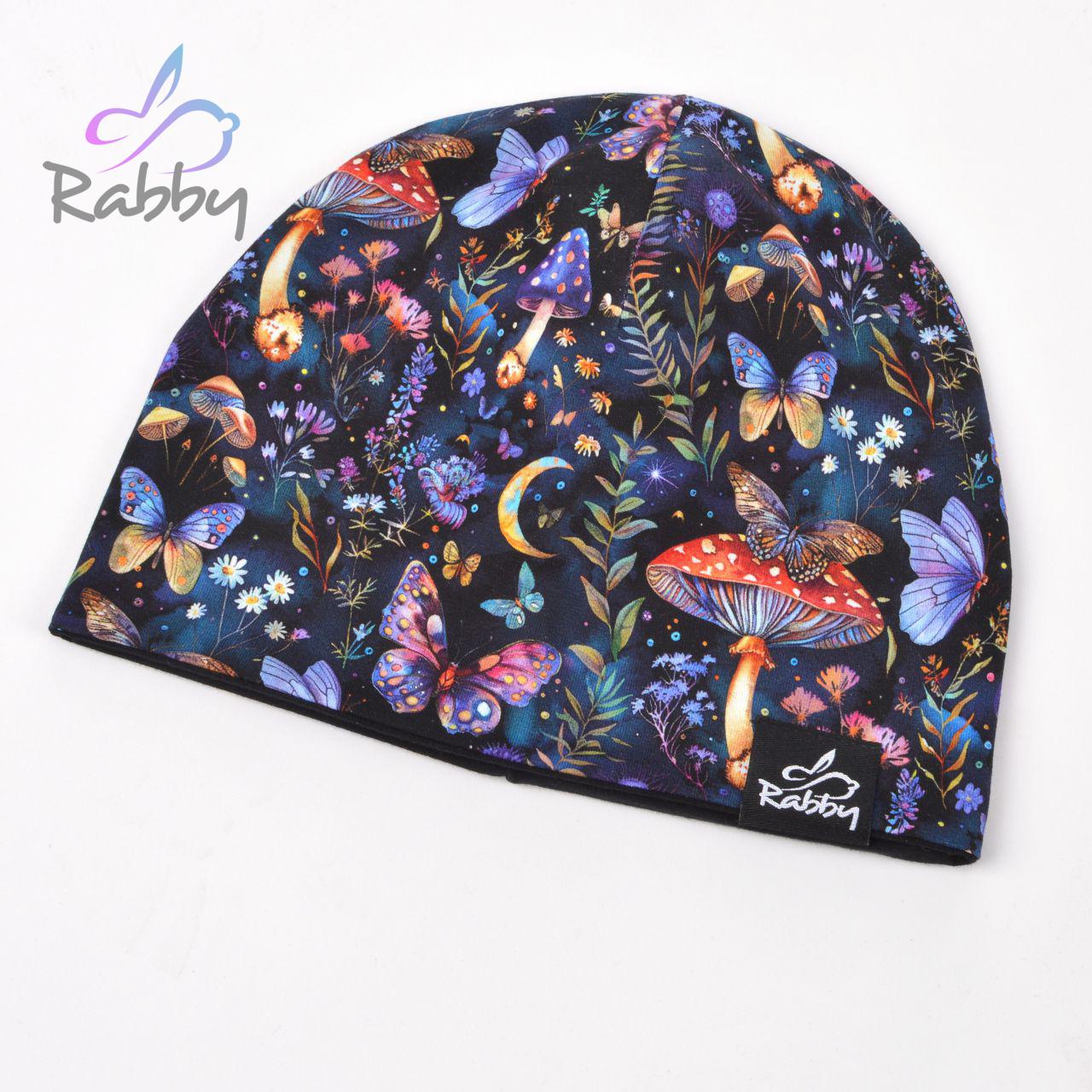 Klasická čepice magické houby vel. 50 (obvod hlavy 49-52 cm)