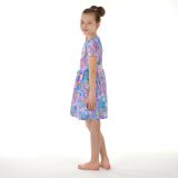 Šaty řasené jaro vel. 104