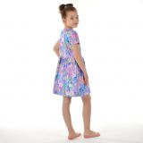 Šaty řasené jaro vel. 104