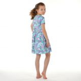 Šaty řasené lístky na mintu vel.  92