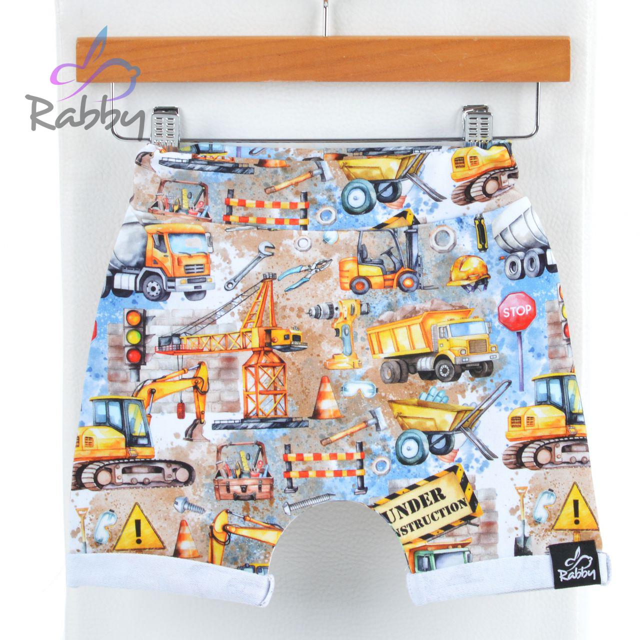 Baggy kraťasy stavba vel. 56/62