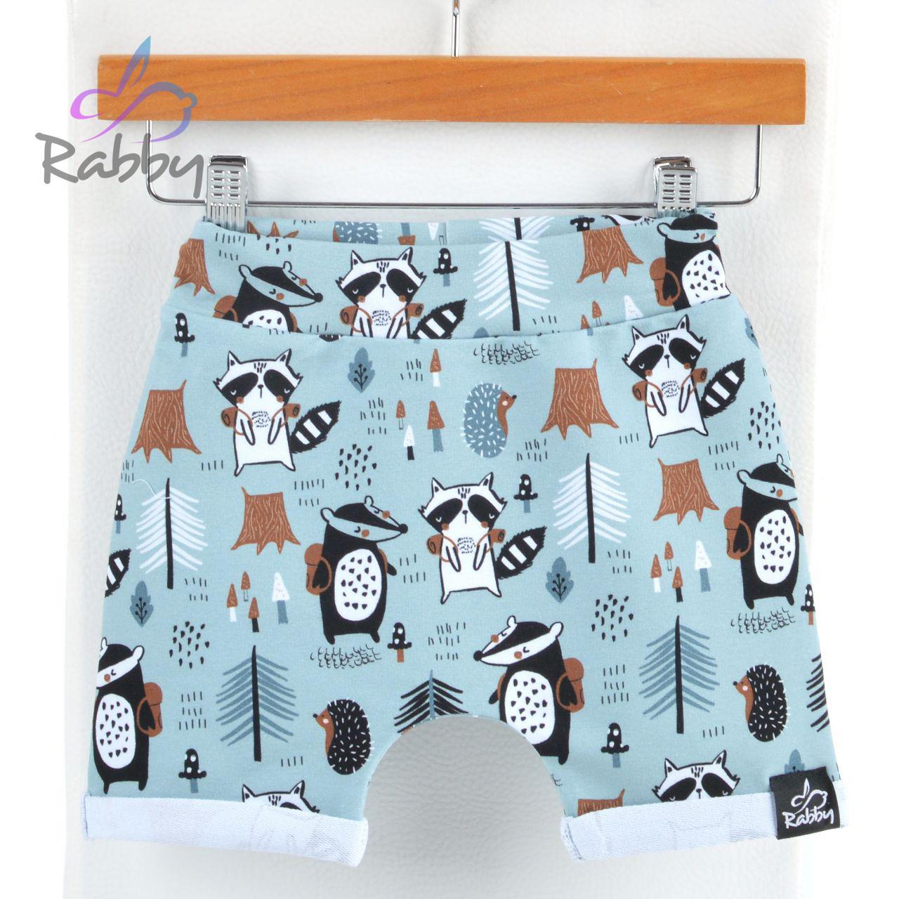 Baggy kraťasy mýval vel.  80/86