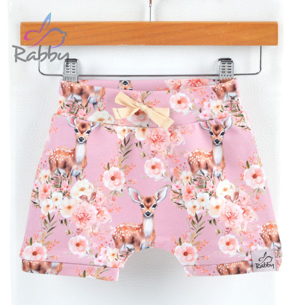 Baggy kraťasy srnečky vel. 74/80