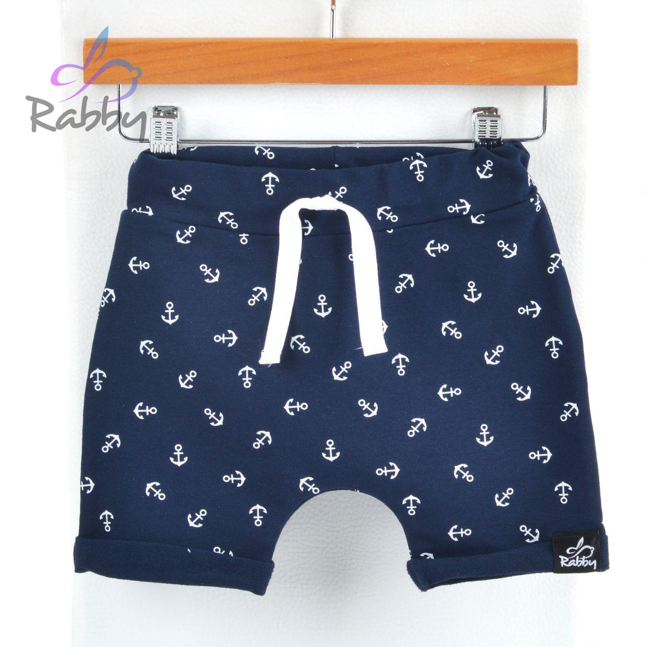 Baggy kraťasy kotvy vel. 104/110