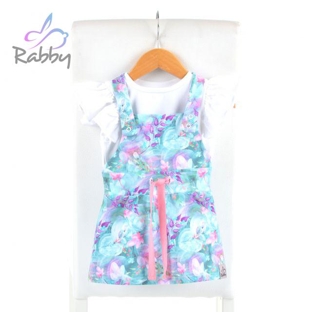 Sukně s laclem lístky na mintu vel.  92