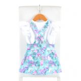 Sukně s laclem lístky na mintu vel. 110