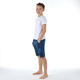 Klasické kraťasy modrý beton vel. 122